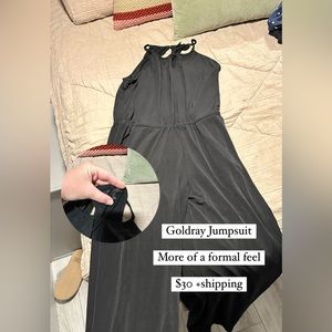 Black Formal Jumpsuit